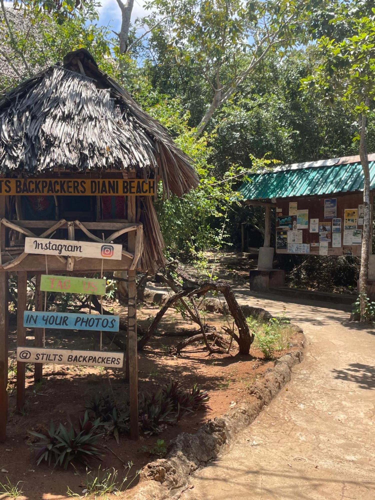 Stilts Diani Beach Hostel Exterior photo